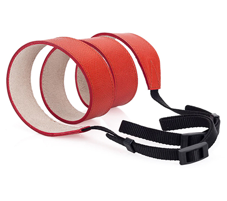 Bộ 3 dây đeo máy ảnh Artisan & Artist ACAM-600N màu đỏ cam cuộn tròn